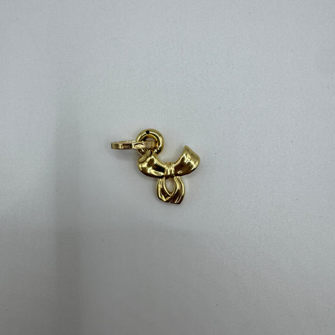 Pendente fiocco bombè oro