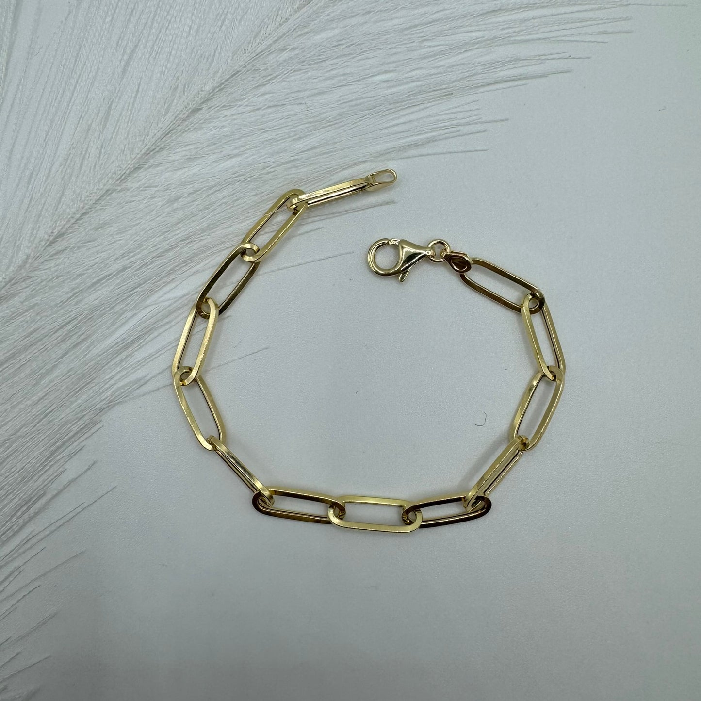 Bracciale catena oro