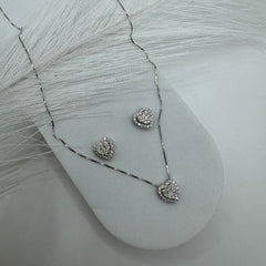 Parure cuore magic oro e diamanti E-F/ VVS