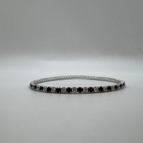 Bracciale Tennis con zirconi Argento