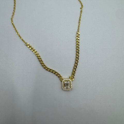 collana groumette Kate con zirconi Argento 925