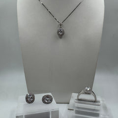 Parure Kate con zirconi Argento 925