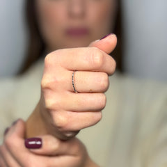 Anello veretta oro e diamanti