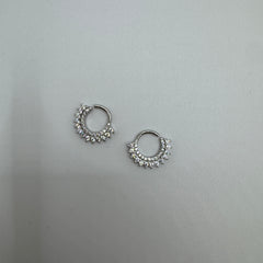 Orecchini Helix con zirconi Argento 925