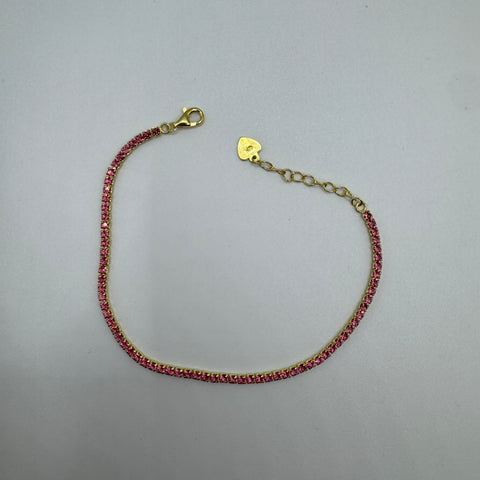 Bracciale Tennis zirconi Argento