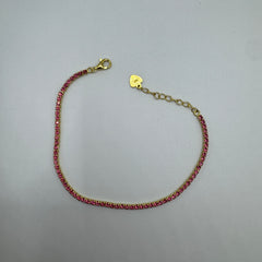 Bracciale Tennis zirconi Argento