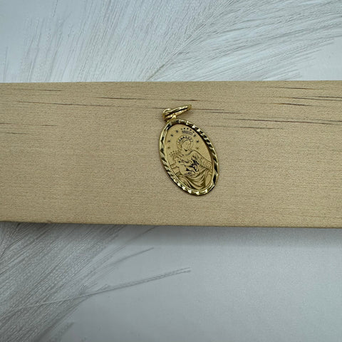 Pendente madonna di Pompei oro