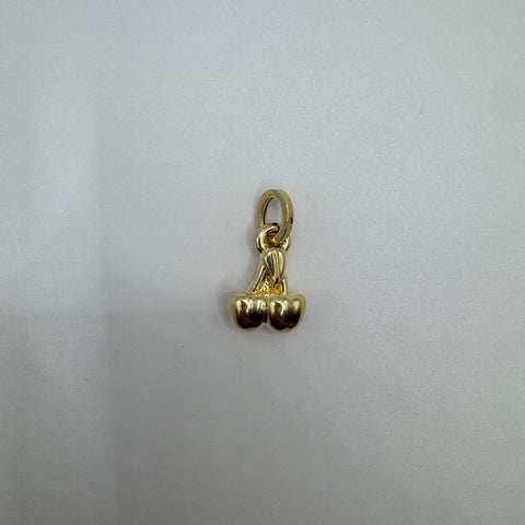 Pendente ciliegie bombè oro