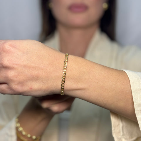 Bracciale groumette oro