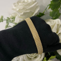 Bracciale multifune 6  oro