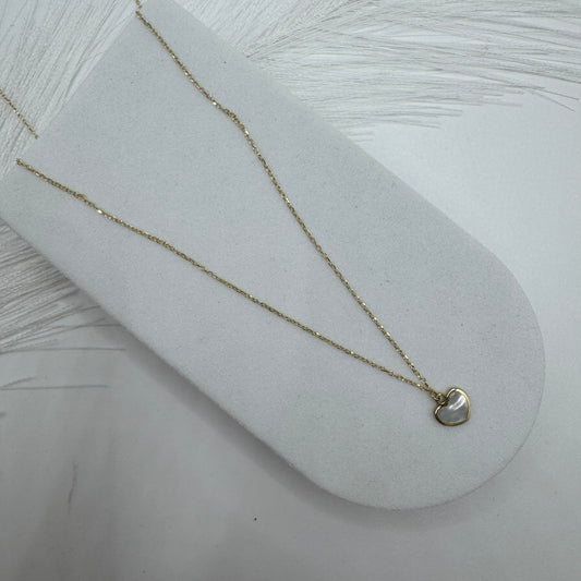 Collana rollò con cuore oro