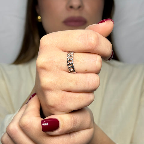 Anello groumette oro