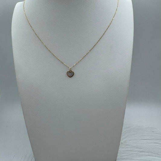 Collana rollò con cuore oro