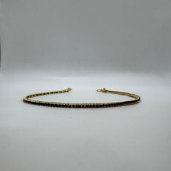 Bracciale tennis zirconi e oro