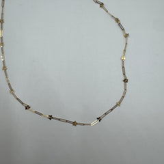 Collana catena stelle oro
