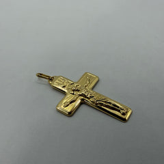 Pendente croce oro  in 3D