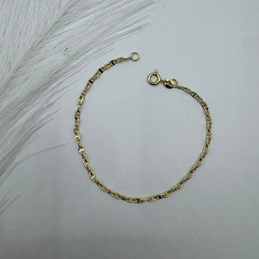 Bracciale marinara slim oro