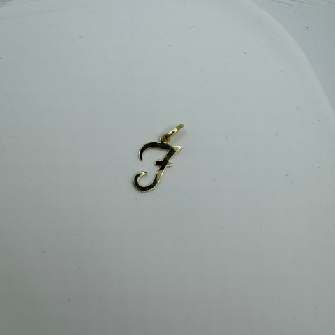Pendente lettera oro