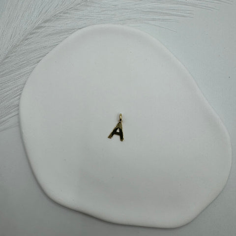 Pendente lettera oro