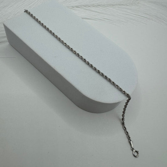 Bracciale fune oro