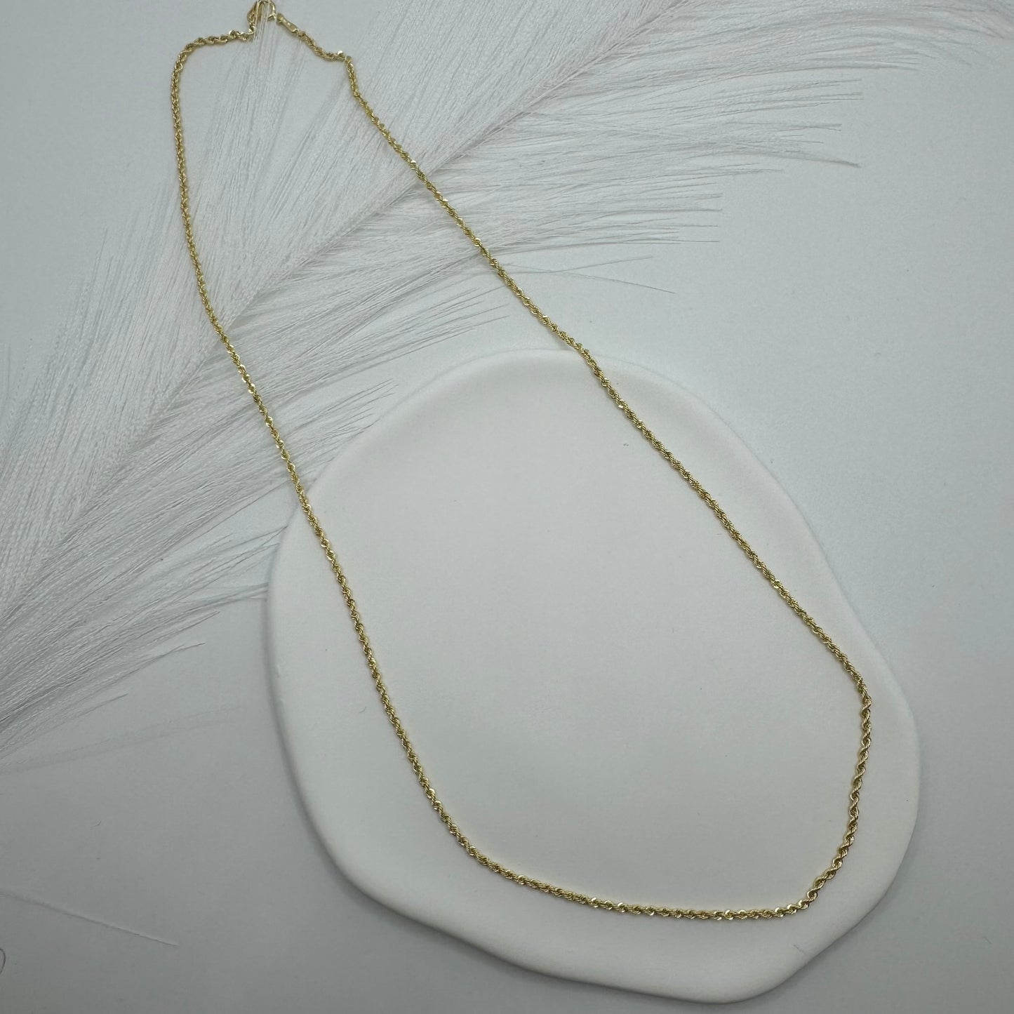 Collana fune oro