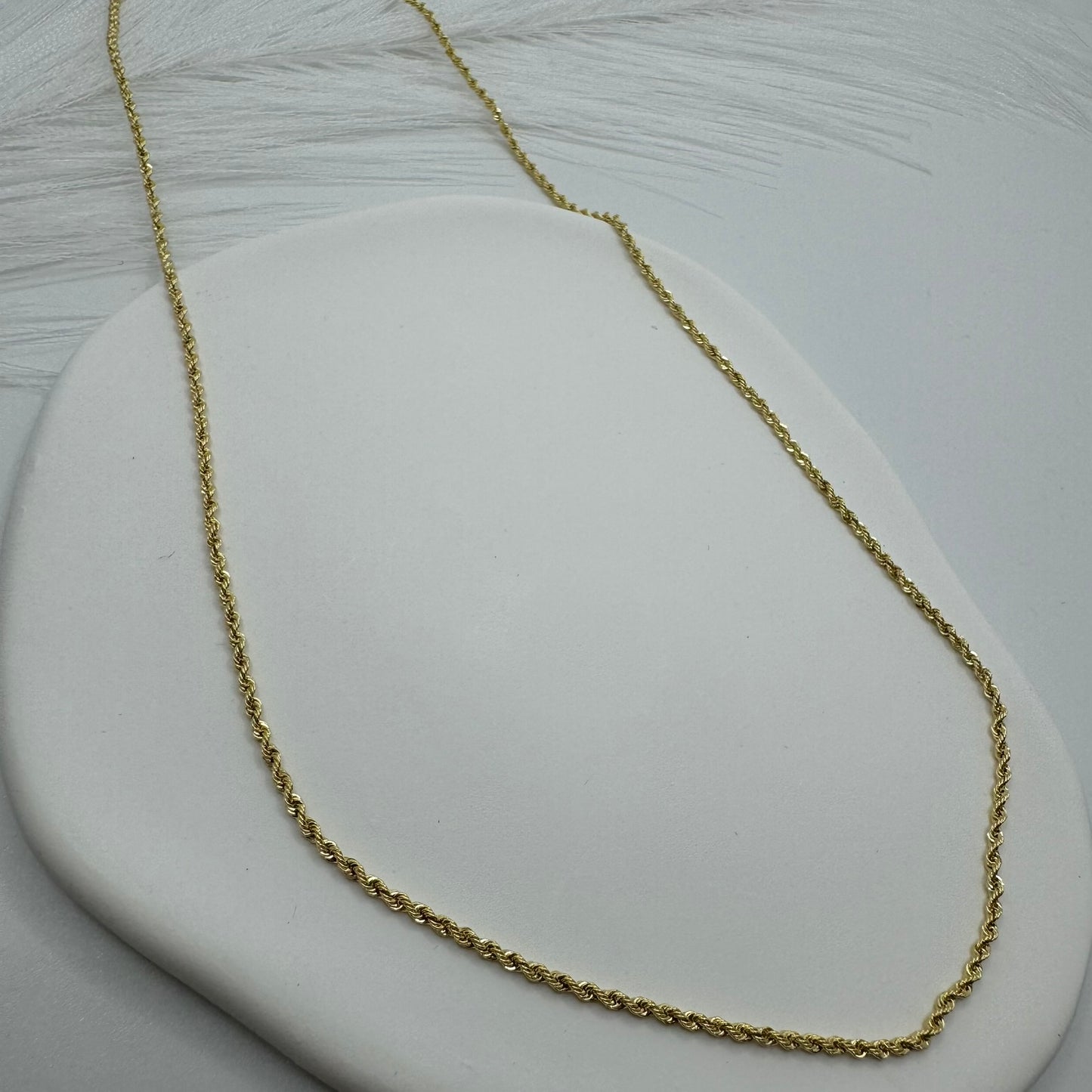 Collana fune oro