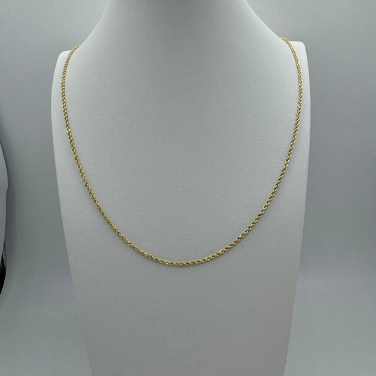Collana fune oro
