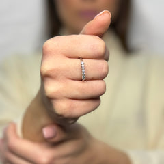 Anello Veretta Oro e Diamanti