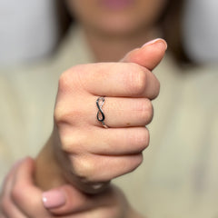Anello infinito oro