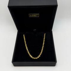 Collana fune americana oro