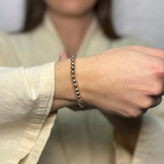 Bracciale sfere milleluci multicolor oro
