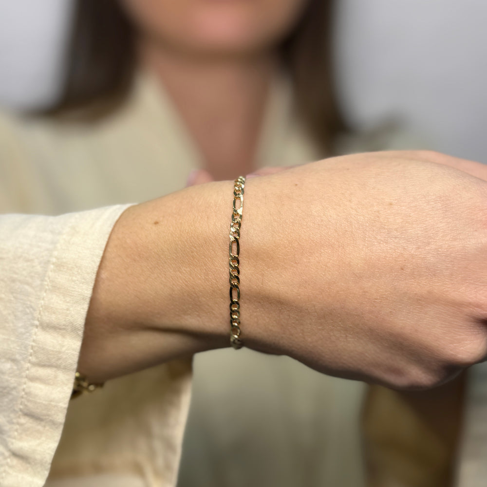 Bracciale 3+1 oro