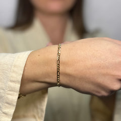 Bracciale 3+1 oro
