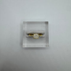 Anello solitario Magic con zirconi argento 925