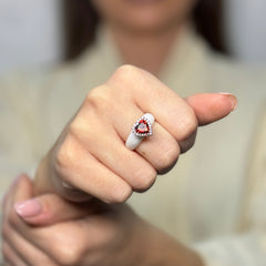 Anello cuore Magic argento 925