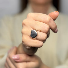 Anello cuore argento 925