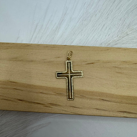 Pendente croce oro