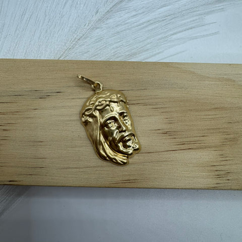 Pendente volto di cristo oro