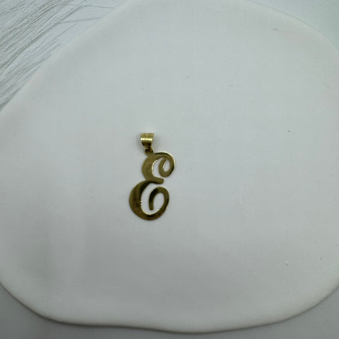 Pendente lettera oro