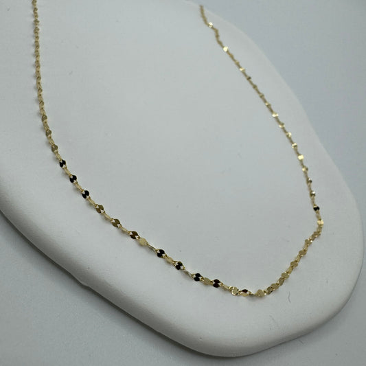 Collana specchiatina oro