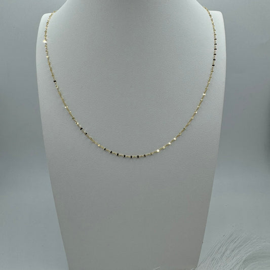 Collana specchiatina oro