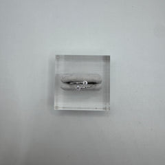 Anello bilogi con zirconi oro