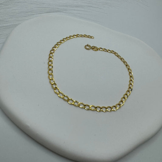 Bracciale groumette slim oro