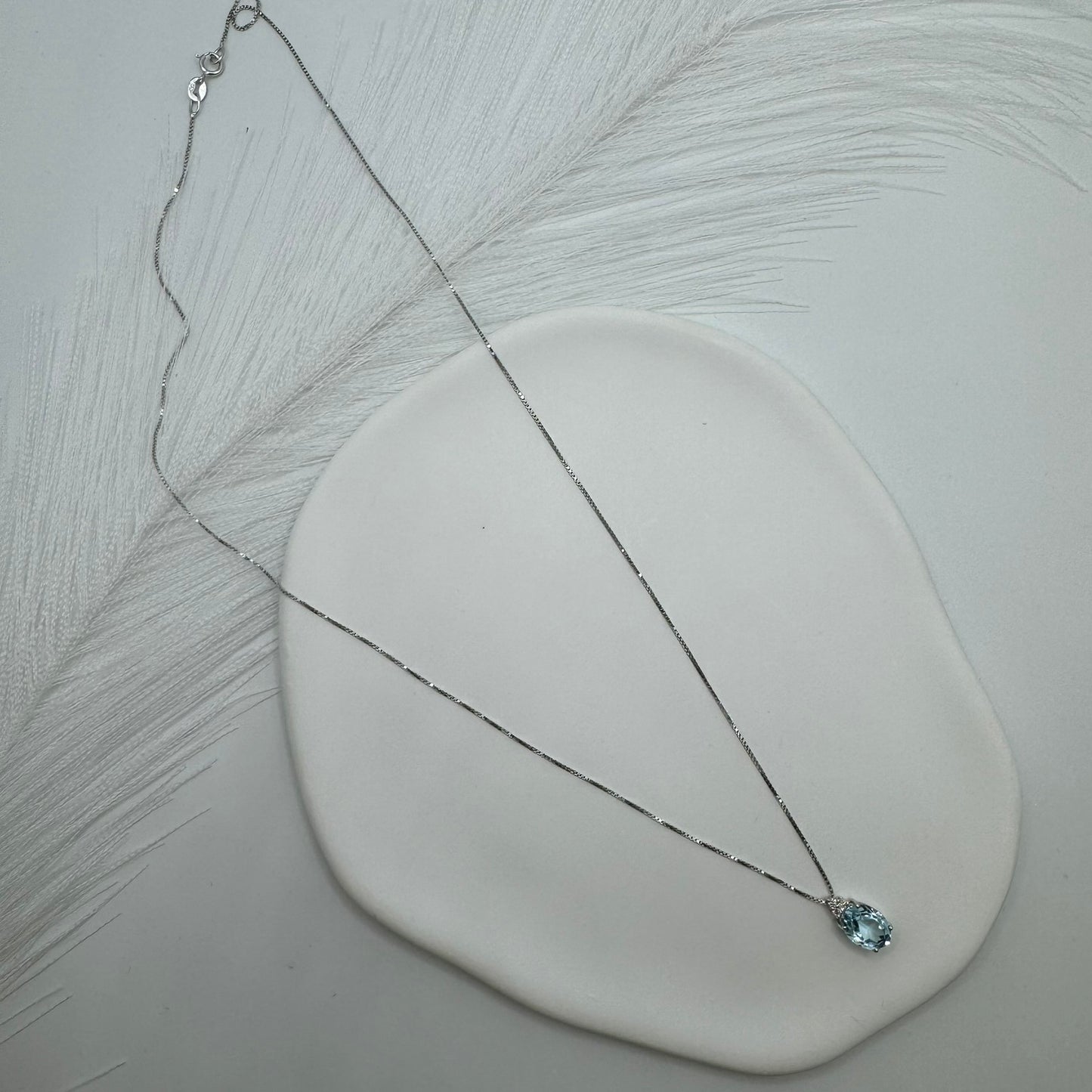 Collana veneziana con Topazio oro e diamanti