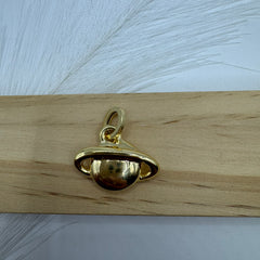 Pendente pianeta bombè oro