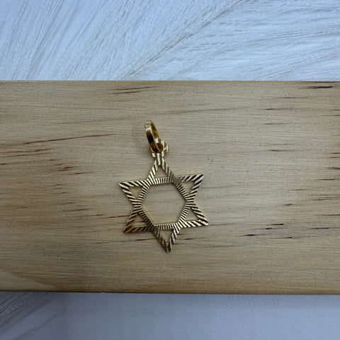 Pendente stella oro