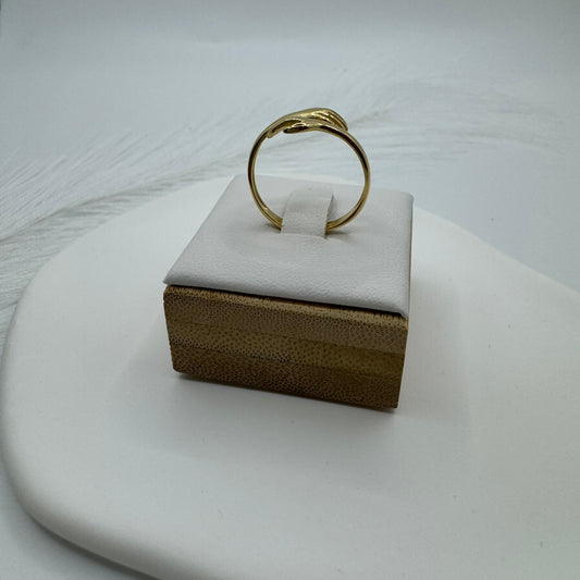 Anello abbraccio oro