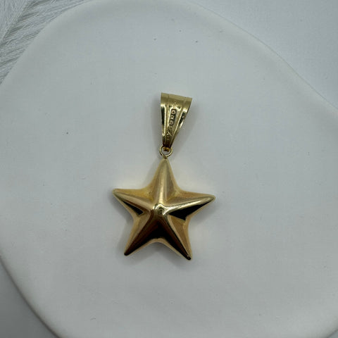 Pendente stella bombè oro