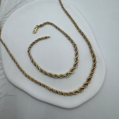 Parure Fune Degradè oro