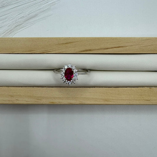 Anello Kate oro e zirconi